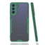 Galaxy S21 FE Kılıf Zore Parfe Kapak Koyu Yeşil