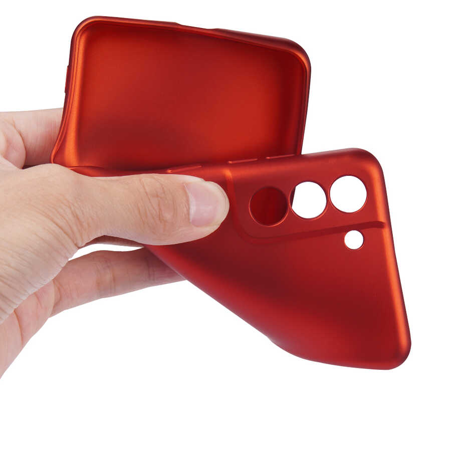 Galaxy S21 FE Kılıf Zore Premier Silikon Kapak Gold