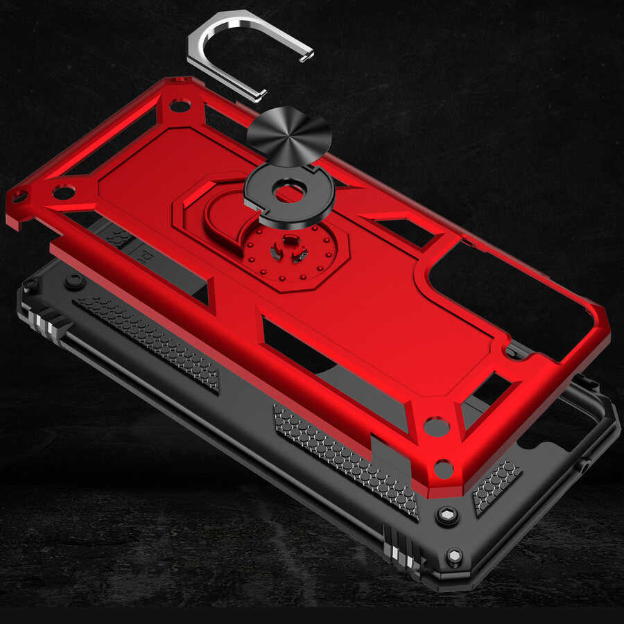 Galaxy S21 FE Kılıf Zore Vega Kapak Gold