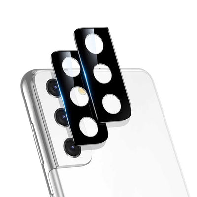 Galaxy S21 FE Zore 3D Kamera Camı Siyah