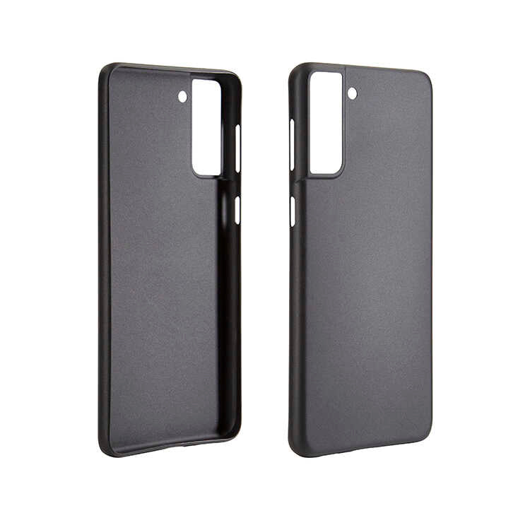 Galaxy S21 Kılıf Zore 1.Kalite PP Silikon Siyah