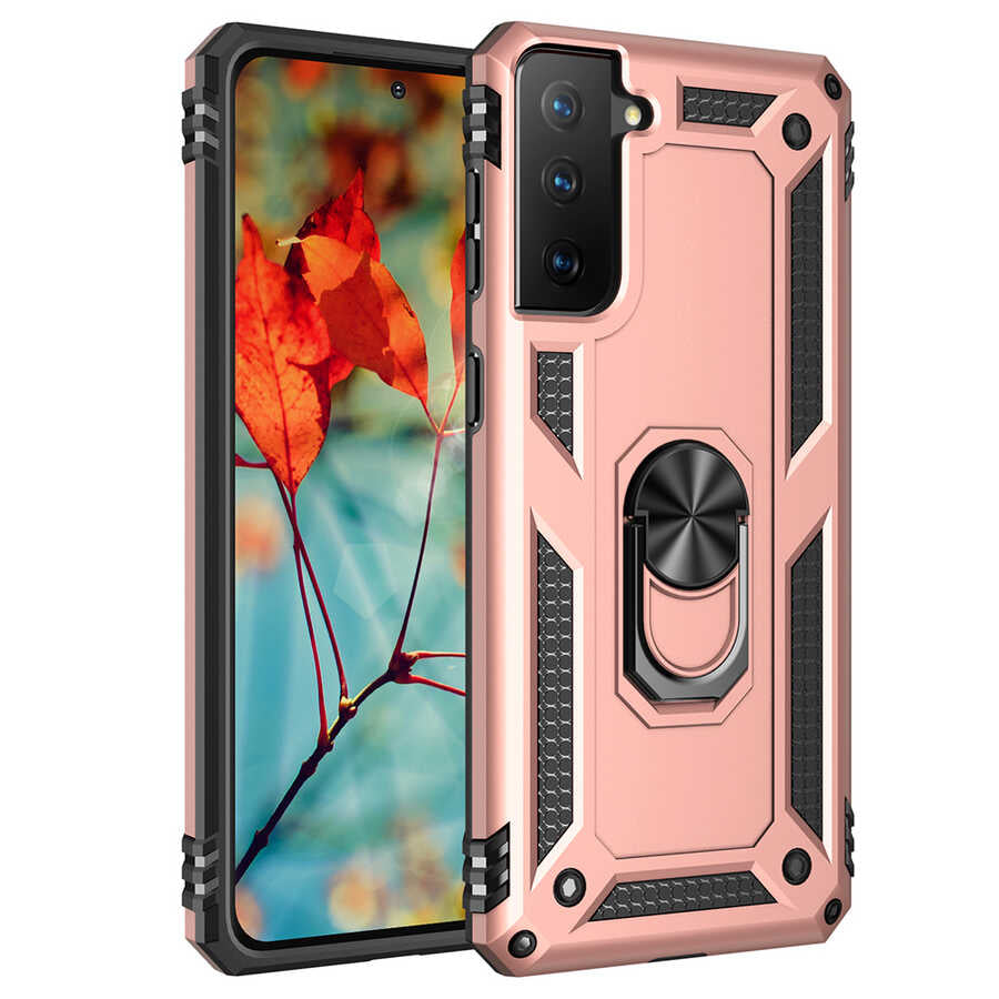 Galaxy S21 Kılıf Zore Vega Kapak