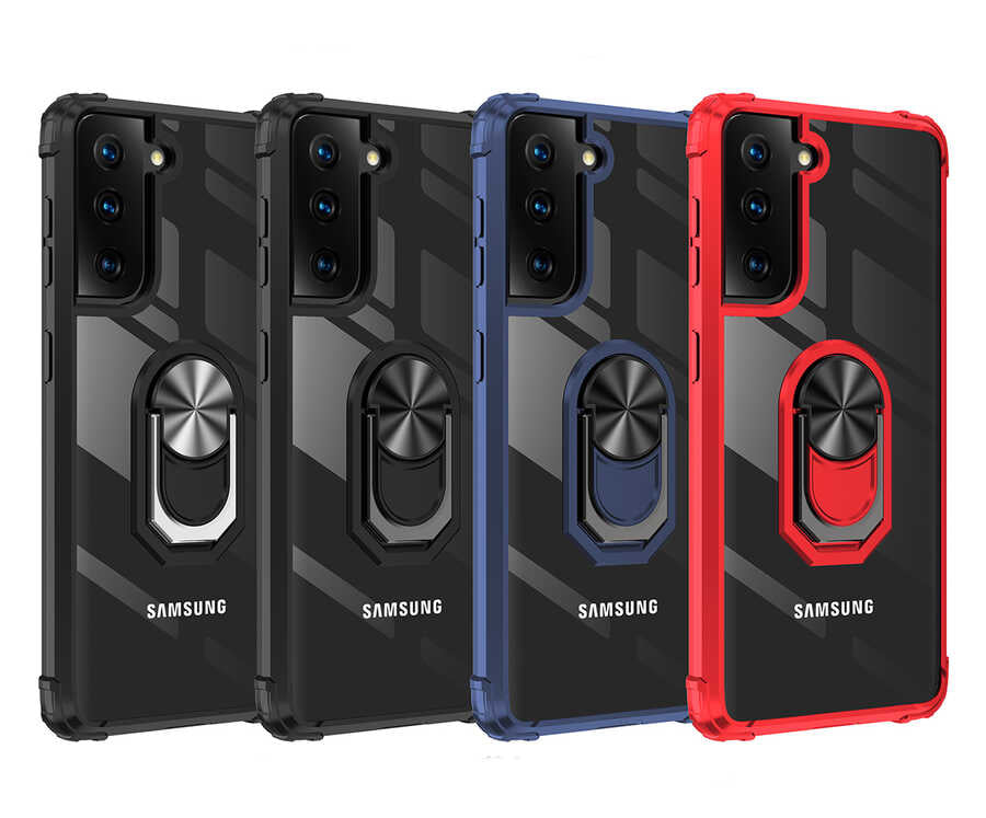 Galaxy S21 Plus Kılıf Zore Mola Kapak Siyah