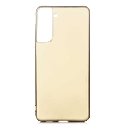 Galaxy S21 Plus Kılıf Zore Premier Silikon Kapak Gold