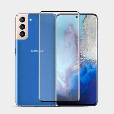 Galaxy S21 Plus Zore Süper Pet Ekran Koruyucu Jelatin Siyah