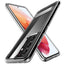 Galaxy S21 Ultra Kılıf Standlı Şeffaf Silikon Zore L-Stand Kapak Renksiz