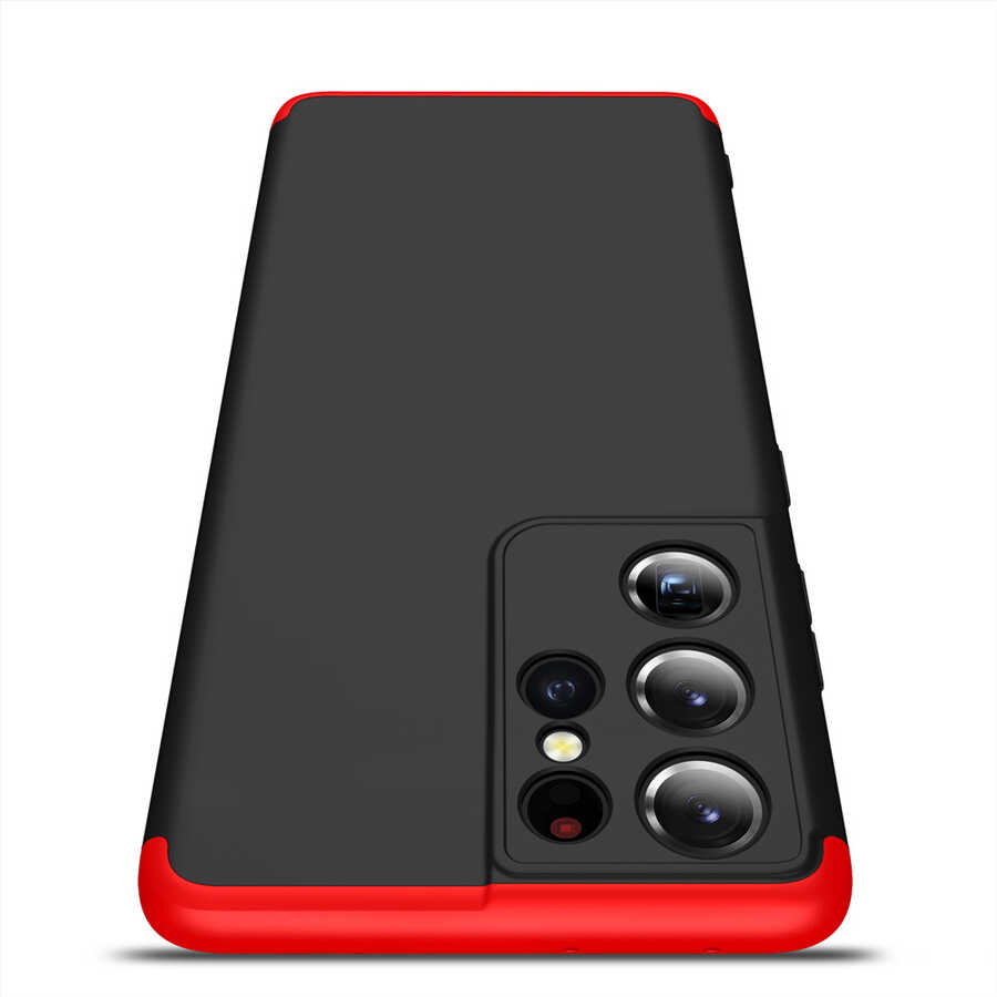 Galaxy S21 Ultra Kılıf Zore Ays Kapak Mavi