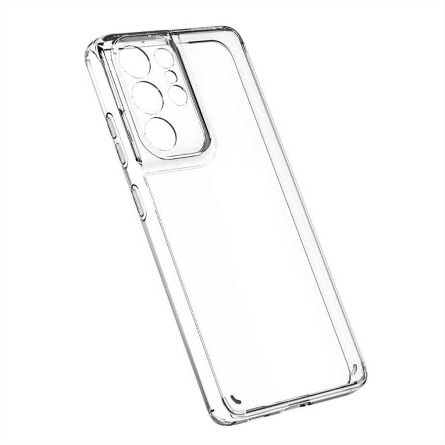 Galaxy S21 Ultra Kılıf Zore Coss Kapak Renksiz