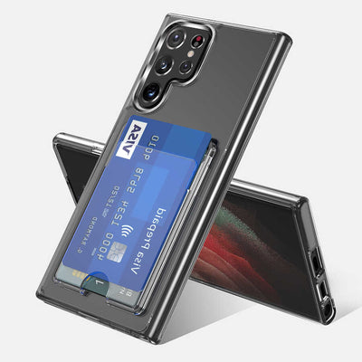 Galaxy S21 Ultra Kılıf Zore Ensa Kapak Renksiz