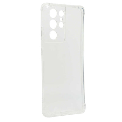 Galaxy S21 Ultra Kılıf Zore Kamera Korumalı Nitro Anti Shock Silikon Renksiz