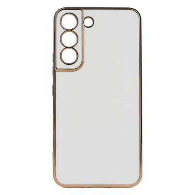 Galaxy S22 Kılıf Zore Bark Kapak Açık Yeşil