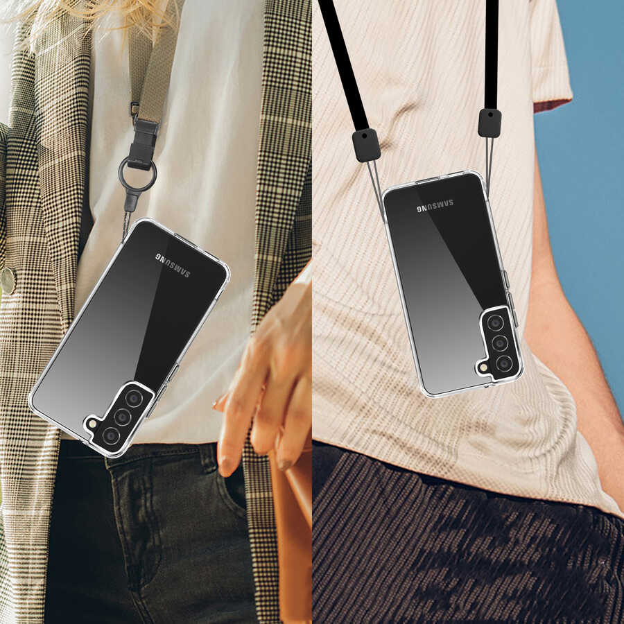 Galaxy S22 Kılıf Zore Forst Kapak Renksiz