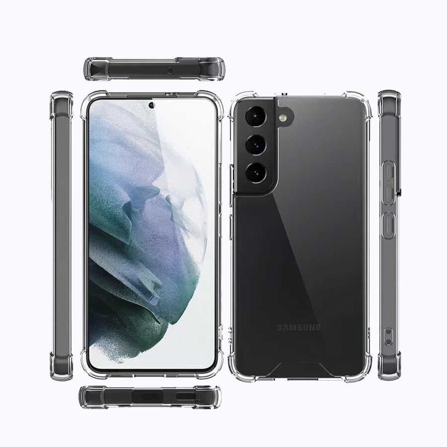 Galaxy S22 Kılıf Zore Nitro Anti Shock Silikon Renksiz