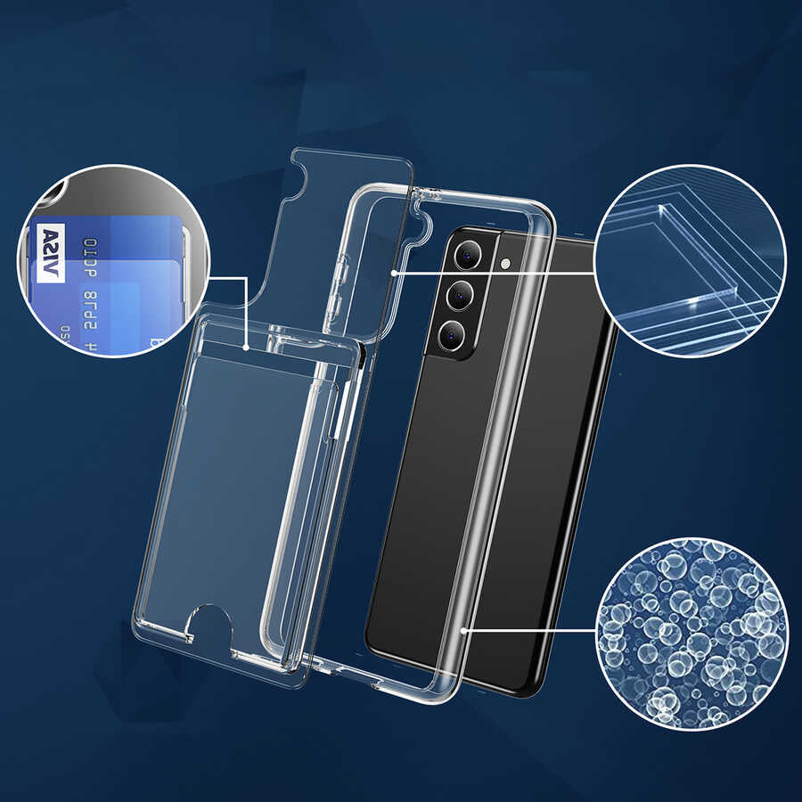 Galaxy S22 Plus Kılıf Zore Ensa Kapak Renksiz