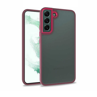 Galaxy S22 Plus Kılıf Zore Flora Kapak Kırmızı