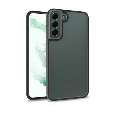 Galaxy S22 Plus Kılıf Zore Flora Kapak Siyah