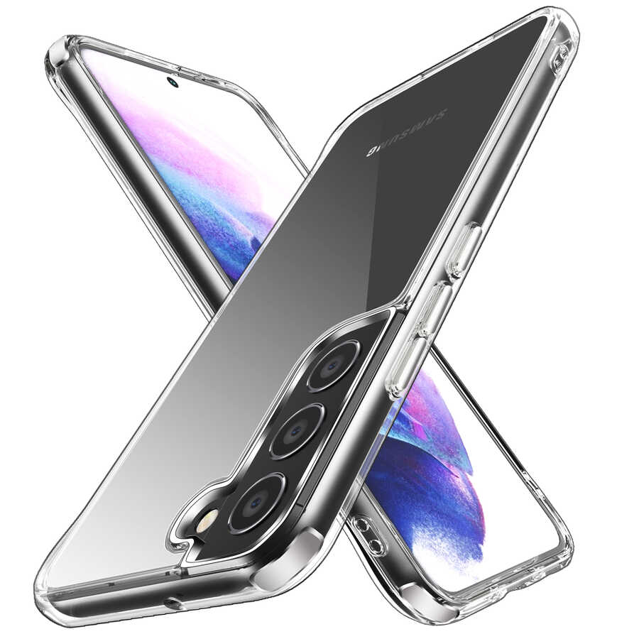 Galaxy S22 Plus Kılıf Zore Forst Kapak Renksiz