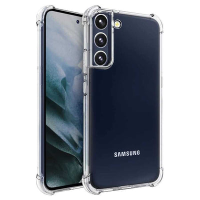 Galaxy S22 Plus Kılıf Zore Kamera Korumalı Nitro Anti Shock Silikon Renksiz