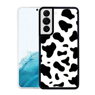 Galaxy S22 Plus Kılıf Zore M-Fit Desenli Kapak Cow No1