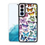 Galaxy S22 Plus Kılıf Zore M-Fit Desenli Kapak Butterfly No3