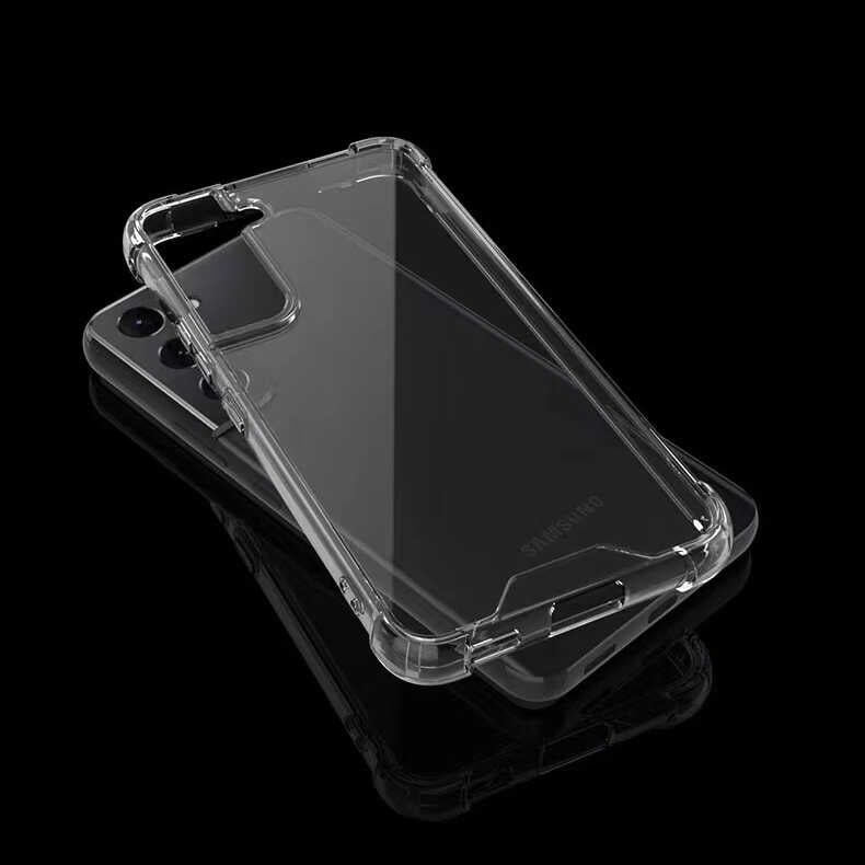 Galaxy S22 Plus Kılıf Zore Nitro Anti Shock Silikon Renksiz