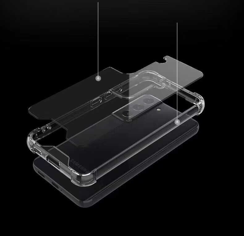 Galaxy S22 Plus Kılıf Zore Nitro Anti Shock Silikon Renksiz