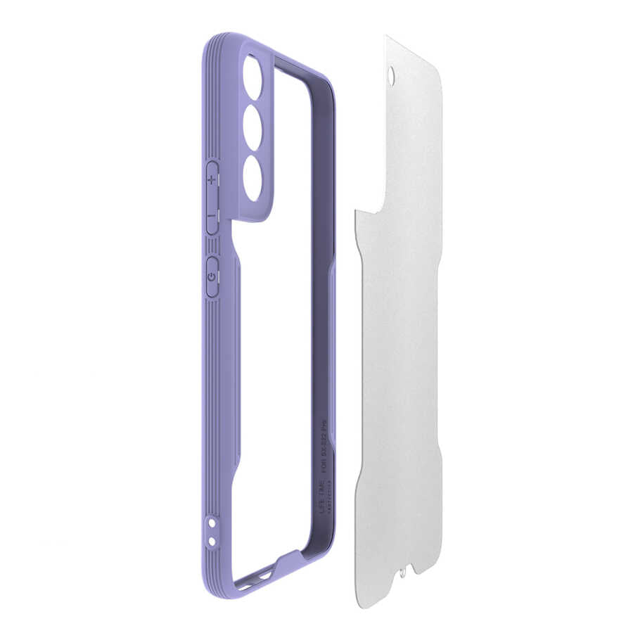 Galaxy S22 Plus Kılıf Zore Parfe Kapak Pembe