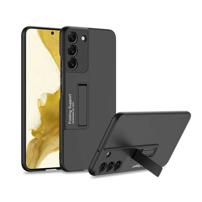 Galaxy S22 Plus Kılıf Zore Standlı Ays Kapak Siyah