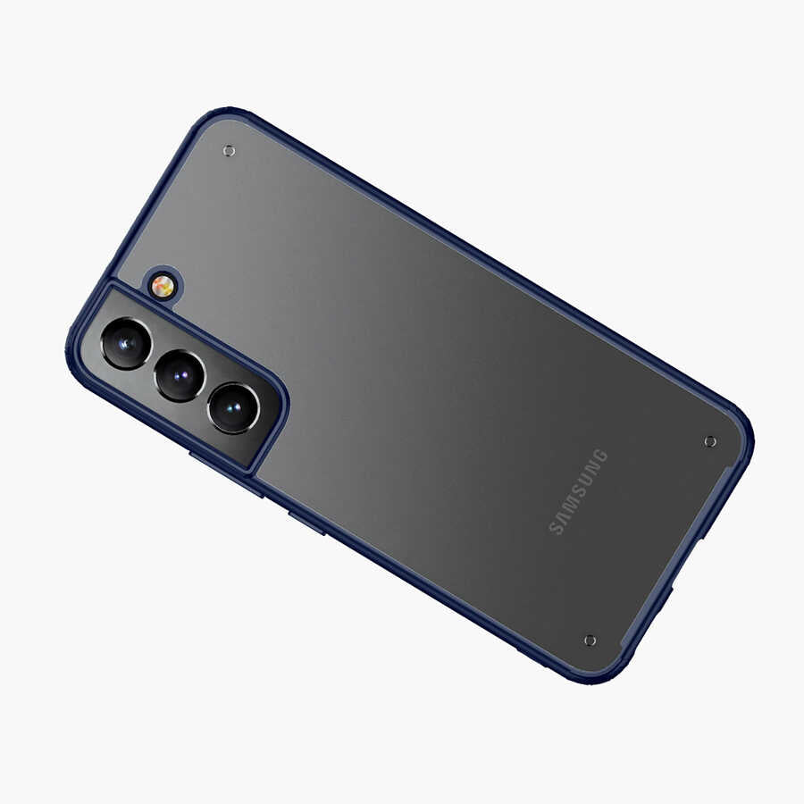 Galaxy S22 Plus Kılıf Zore Volks Kapak Siyah