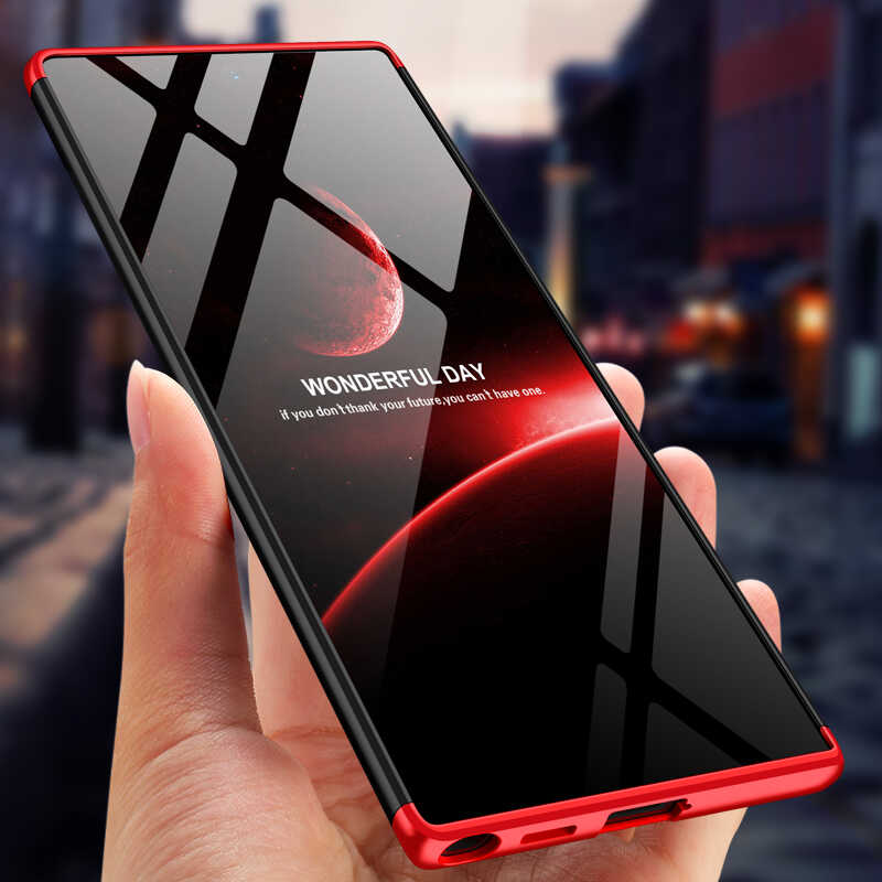 Galaxy S22 Ultra Kılıf Zore Ays Kapak Siyah-Gri