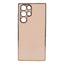 Galaxy S22 Ultra Kılıf Zore Bark Kapak Rose Gold
