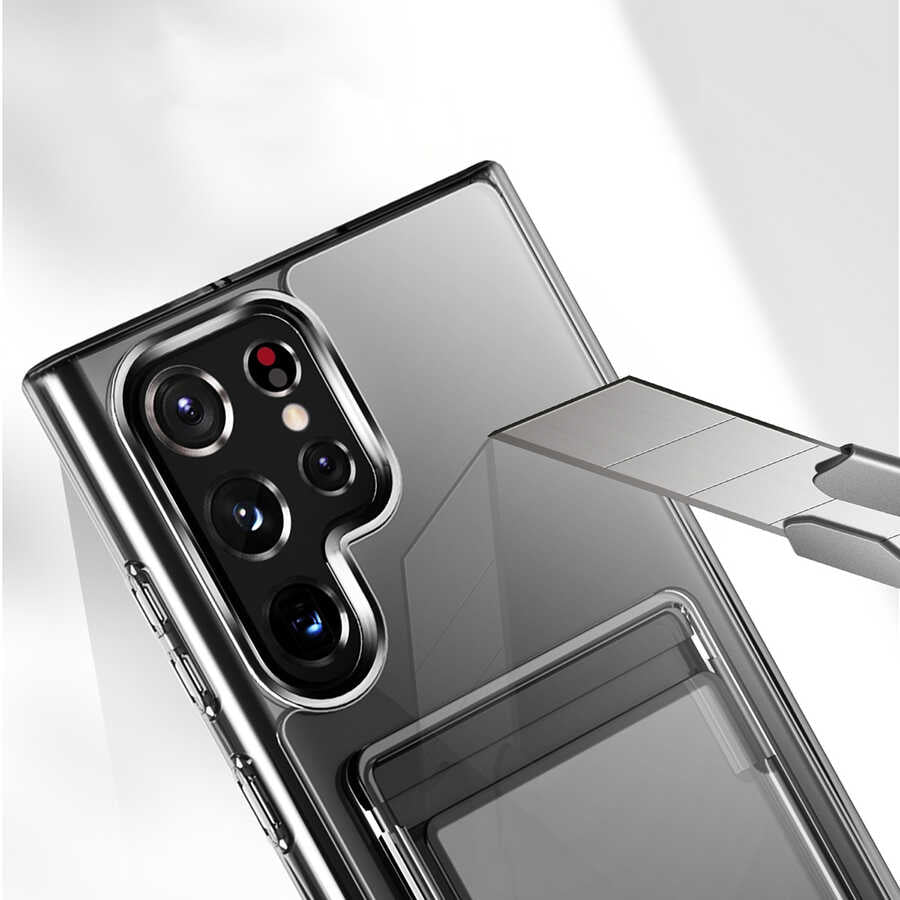 Galaxy S22 Ultra Kılıf Zore Ensa Kapak Renksiz