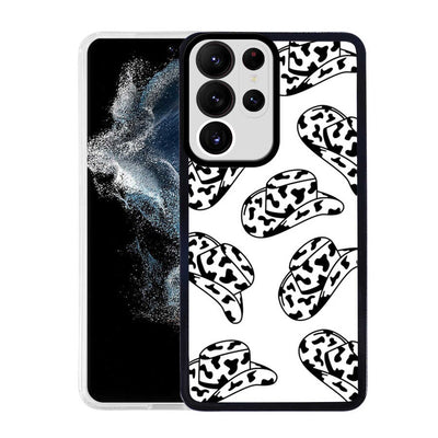 Galaxy S22 Ultra Kılıf Zore M-Fit Desenli Kapak Hat No5