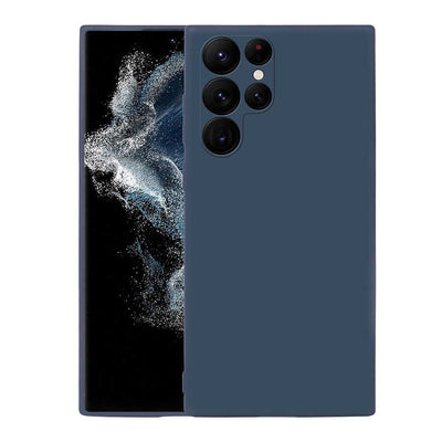 Galaxy S22 Ultra Kılıf Zore Mara Lansman Kapak Lacivert