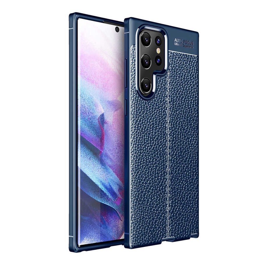 Galaxy S22 Ultra Kılıf Zore Niss Silikon Kapak Siyah