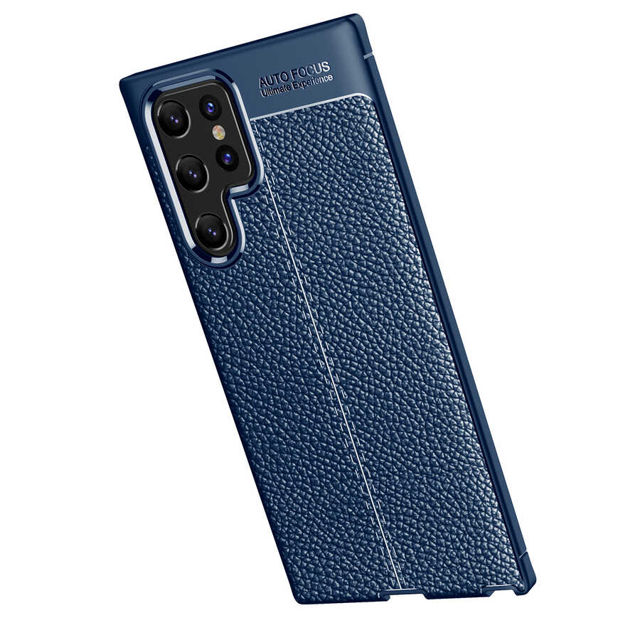 Galaxy S22 Ultra Kılıf Zore Niss Silikon Kapak Siyah