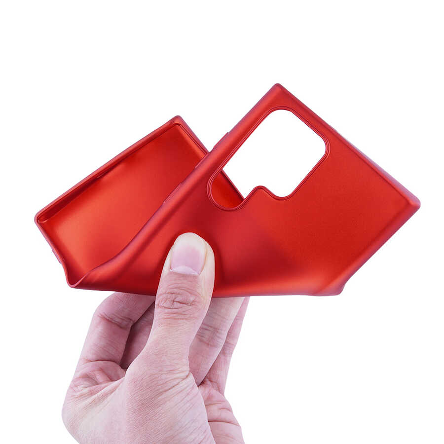 Galaxy S22 Ultra Kılıf Zore Premier Silikon Kapak Siyah