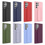 Galaxy S22 Ultra Kılıf Zore Qstand Kapak Pembe