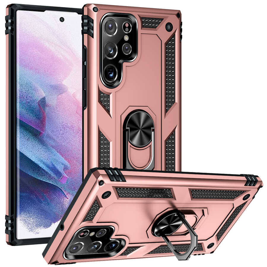 Galaxy S22 Ultra Kılıf Zore Vega Kapak