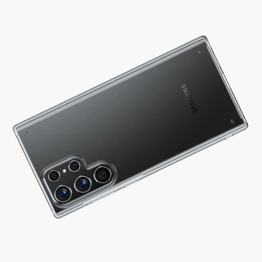 Galaxy S22 Ultra Kılıf Zore Volks Kapak Siyah