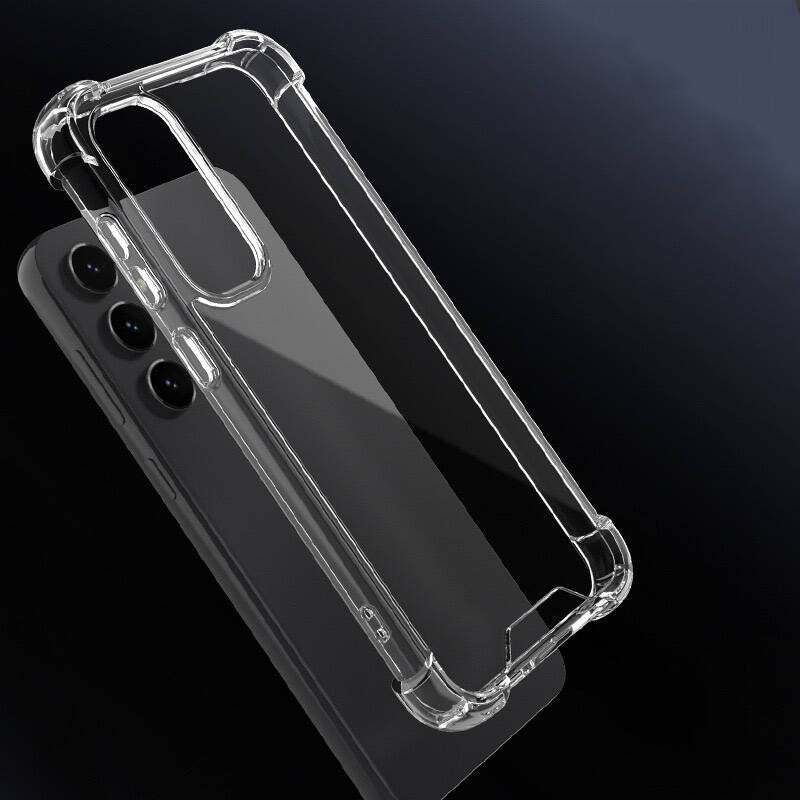 Galaxy S23 FE Kılıf Zore Nitro Anti Shock Silikon Renksiz