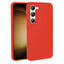 Galaxy S23 Kılıf M-safe Şarj Özellikli Sıvı Teknolojili Silinebilir Sert Zore Kivi Kapak Kırmızı