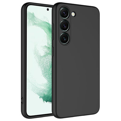 Galaxy S23 Kılıf Zore Mara Lansman Kapak Siyah