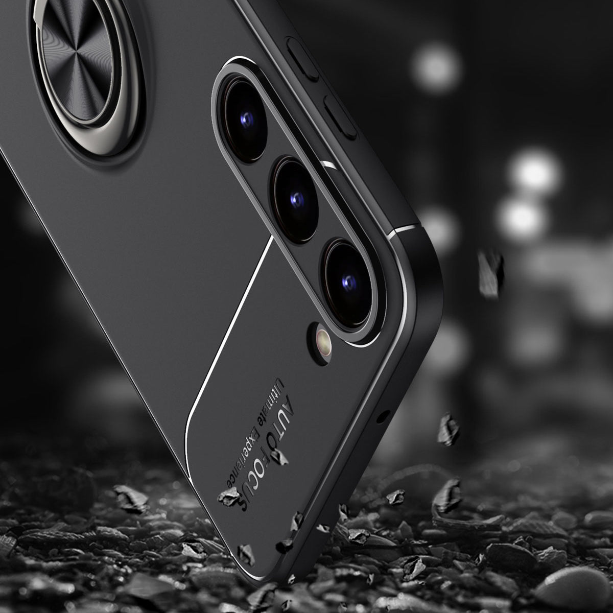 Galaxy S23 Kılıf Zore Ravel Silikon Kapak Mavi