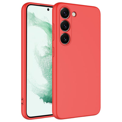 Galaxy S23 Plus Kılıf Zore Mara Lansman Kapak Kırmızı