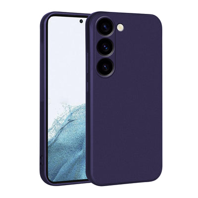 Galaxy S23 Plus Kılıf Zore Premier Silikon Kapak Lacivert