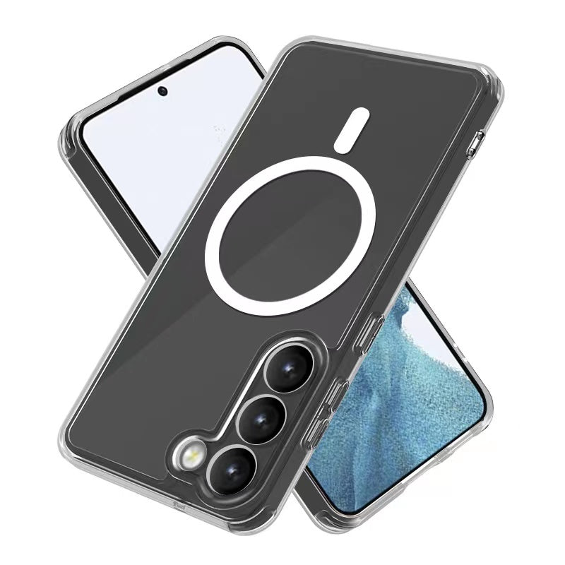 Galaxy S23 Plus Kılıf Zore Tacsafe Wireless Kapak Renksiz