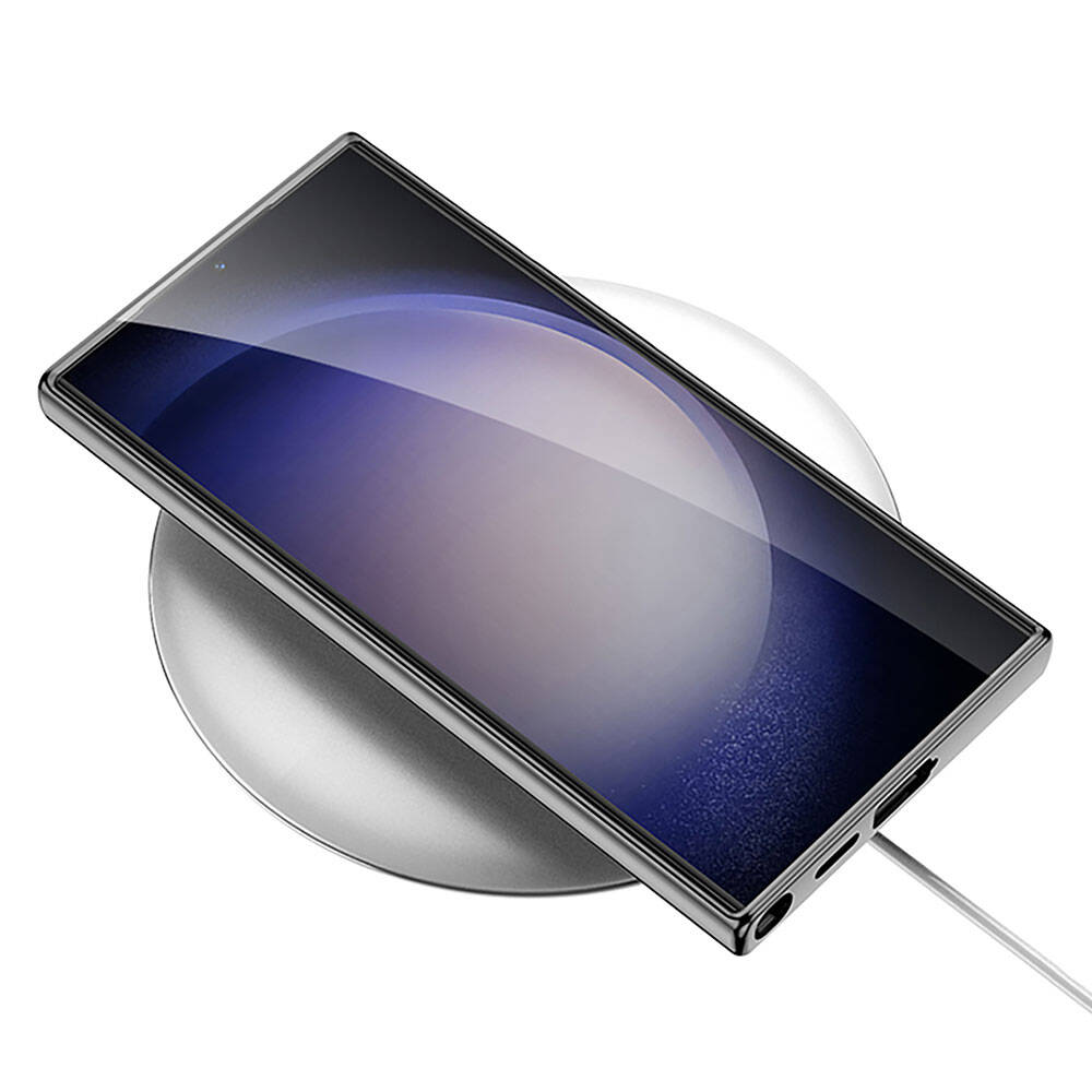 Galaxy S23 Ultra Kılıf Kamera Korumalı Karbon Tasarım Zore Yeni Seri Procase Kapak Siyah Karbon
