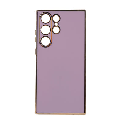 Galaxy S23 Ultra Kılıf Zore Bark Kapak Lila