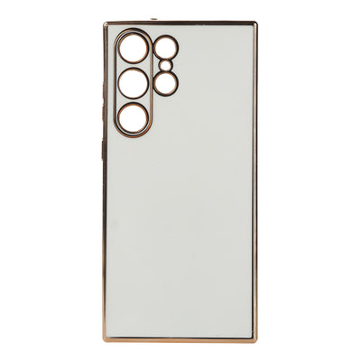 Galaxy S23 Ultra Kılıf Zore Bark Kapak Beyaz